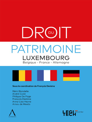 cover image of Droit du Patrimoine